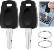 [Greacesrio] Universal Key for Luggage TSA002 & TSA007, 2 Pieces Multifunction Key Set TSA with Keychain, Compatible with Luggage, Suitcase, Password, TSA Locks