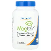 Nutricost, Magtein®, Magnesium L-Threonate, 90 Capsules (666 mg per Capsule)