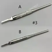 3# Dental Surgical Knife Blade Handle Scalpels Blades Handles Adjustable Tool
