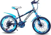 WWCEEM Children Mountain Bike Old Pedal Bicycle Outdoor Mountain Student Bicycle Adult Variable Speed Bicycle 3~15 Years