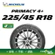 【Michelin 米其林】官方直營 MICHELIN PRIMACY 4+ 225/45R18 4入組輪胎