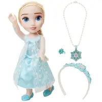 在飛比找PChome24h購物優惠-迪士尼公主娃娃+配件組-冰雪奇緣 艾莎