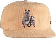 [Fallenbrokenstreet] Corduroy Quokka The Stash Cap, Mustard