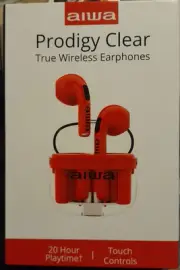 Aiwa Prodigy Clear True Wireless Earphones Bluetooth
