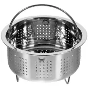 Stainless Steel Rice Steamer Pans Basket for Cooking Air Filters