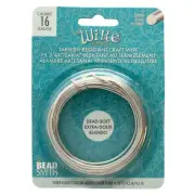 16 Gauge Silver Plated Wire Elements ~ BeadSmith Tarnish Resistant Silver Plated