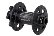 Spank Hex J-Bend Gravel Front Hub F12/15 28H Black