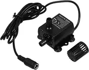 Toyvian Mini Water Pump Submersible Aquarium Circulating Pump for Fish Tanks Fountains Hydroponics and Water Gardens Quiet Operation Easy to Clean Lift Height