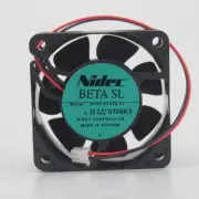 Nidec D06A-24TS5 6025 6CM DC24V 0.09A 2-pin Double ball inverter cooling fan