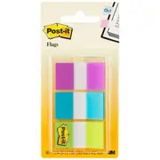 Post-it Flags 25x43mm Pastel Assorted 3 Pack