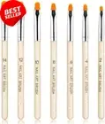 7Pcs UV Gel Nail Brushes Set, Poly Extension, Builder Painting Pens