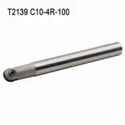 1PCS T2139 C10-4R-100 10MM CNC Milling Cutter Tools For P3200-D8 Carbide Inserts