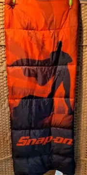 Snap-on branded Wenzel Youth sleeping bag warm weather rated
