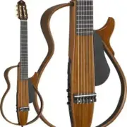 YAMAHA SLG200NW Silent Guitar Nylon Strings Wide Nut Natural with Soft Case