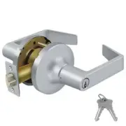 Deltana Clarendon Commercial Door Lever Grade 1 (key Outside/ Thumbturn Inside)