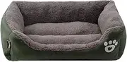 Pet Bed Large Dog Bed Pet Beds for Dogs Dog Beds Pet Bed Dog Supplies Dog Kennel Pets Supplies Dog Bed(Dark Green,Medium)