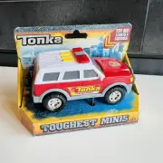 TONKA TOUGHEST MINIS FIRE SPORT UTILITY TRUCK NEW IN ORIGINAL BOX