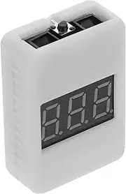 GLEAVI Battery Checker Lipo Digital Voltage Tester for Devices Compact Lightweight Design with High Brightness LED Display for Easy Monitoring Portable Battery Checking Tool