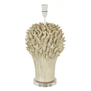 Staghorn Table Lamp White Ceramic - ELTIQ103195W