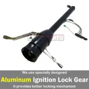 28" Black Stainless 28" Automatic Tilt Steering Column Shift GM NO Key Hot Rod (for: Chevrolet)