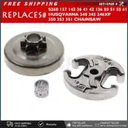 Clutch Drum For Husqvarna 340 345 346XP 350 353 351 Chainsaw Sprocket Bearing