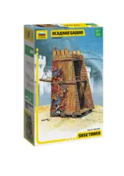 Model Dioramas Kit Mounting Zvezda Tower D' Siege Tower 1:72