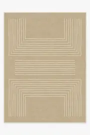 275' x 365' | Machine Washable Runner Rug | Kid & Pet Friendly | Indoor Rug | Valencia Natural Rug | Ruggable
