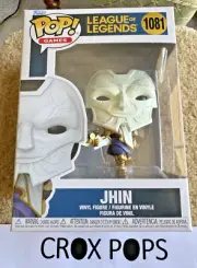 JHIN 1081 LEAGUE OF LEGENDS Funko Pop Vinyl New in Mint Box + PROTECTOR