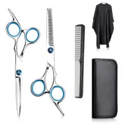 6 INCH HAIR STYLING HAIR CUTTING SCISSORS SHEARS KIT FOR BARBERS, HOME, STYLIST