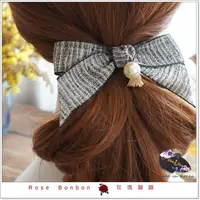 在飛比找蝦皮購物優惠-小香風髮圈【Rose Bonbon】韓國髮飾 香奈兒風流蘇珍