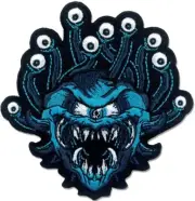 Dungeons & Dragons Iron-On Patch Beholder Ata-Boy 10892