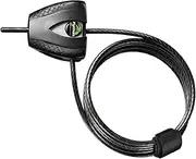 Master Lock Unisex Adult Python Security Cable with Key, Black, 5 Mm EU