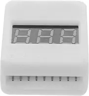 PAMINGONO Battery Capacity Checker Lipo LCD Display Tool for Rc Devices Compact Design Easy to Use High Brightness LED for Visibility Multi Functional Battery Testing Supply