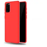 3PCS For Galaxy S20plus Solid Color Liquid Silicone Shockproof Full Coverage Protective Case