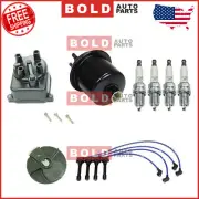 Tune Up Kit Fuel Filter Cap Rotor Spark Plugs & Wires for Honda CRV 1999-2001 (for: Honda)