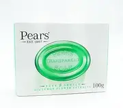 Pears Transparent Pure & Gentle Soap Bar with Lemon Flower Extracts 100 g