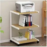 Printer Table Multi-Layer Floor Standing Printer Storage Rack Mobile Storage Rack Minimally Designed Office Storage Rack Printer Shelf