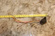 6-Way Square Electrical Connector 8" wires -Trailer-End free shipping