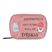 Naanle Pill Organizer Pill Character Pill Box 7 Day Pill Case A Multicolored04