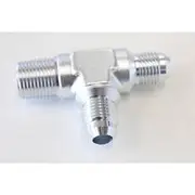 Aeroflow Tee with NPT On Run 3/8" to -6AN, AF826-06-06S