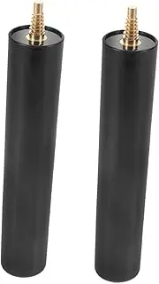 SUPVOX 2pcs Billiard Cue Extension Rods for Improved Control Essential Pool Cue Extender for Enhanced Gameplay and Comfort for Snooker and Billiards Supplies