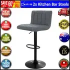 Artiss 2x Kitchen Bar Stools Swivel Vintage Bar Stool Leather Gas Lift Chairs AU