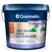 Crommelin 4L DiamondCoat Water Based Paving And Concrete Sealer