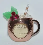 BATH & BODY WORKS MOSCOW MULE MUG SCENTPORTABLE HOLDER CAR VISOR CLIP FRESHENER