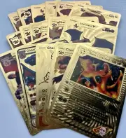 ✨15x Charizard Collection • Gold Foil Blaines Collector Pokemon See Description