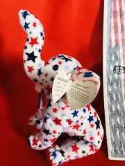 Righty 2004 TY Beanie Baby Plush Republican Elephant President Election 2020