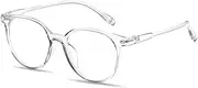 Premium Blue Light Blocking Glasses Clear Lens Anti Blue Light Glasses for reducing Headaches and Improving Sleep, Computer Gaming Retro Vision Anti Glare Glasses,Unisex for Women and Men,