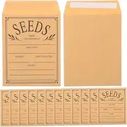 COOPHYA Paper Packets Re-sealable Envelopes 50pcs Mini Envelopes for Storage Safe Paper Material