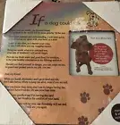 If My Dog Could Talk Living Testimony &/orMemorial Sentimental 8x8” Photo Frame