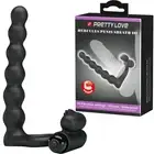 Pretty Love Hercules Penis Sheath Cock Ring Vibrating Couples Double Penetrator